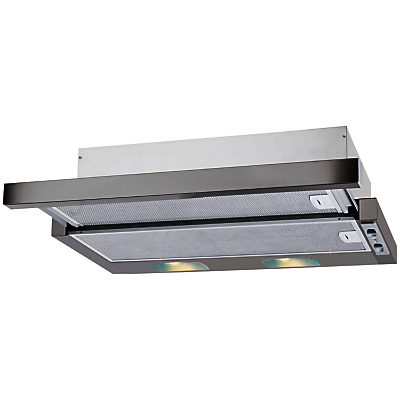 Beko CTB6254X Built In Canopy Cooker Hood, Stainless Steel Beko CTB6254X Built In Canopy Cooker Hood, Stainless Steel